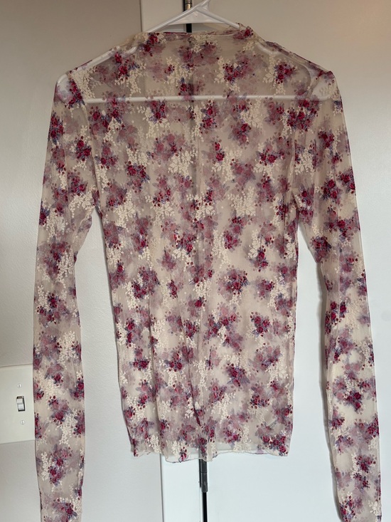 Free People Tops - Intimately Lady Luxe Free People Printed Lace Layering Top Size Large
